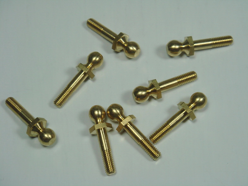 Ball connector 5mm with M3x12 mm screw